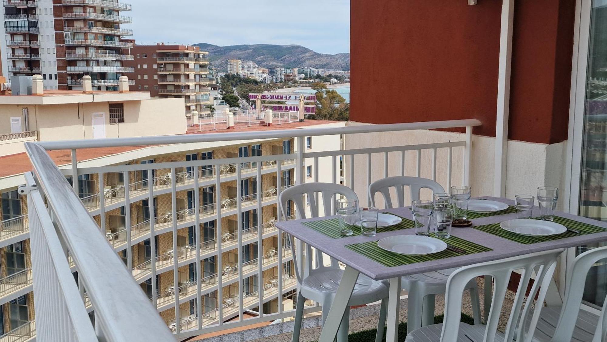 Incredible Seafront With Sunrise And Sunset Views Apartment Benicassim Exterior photo