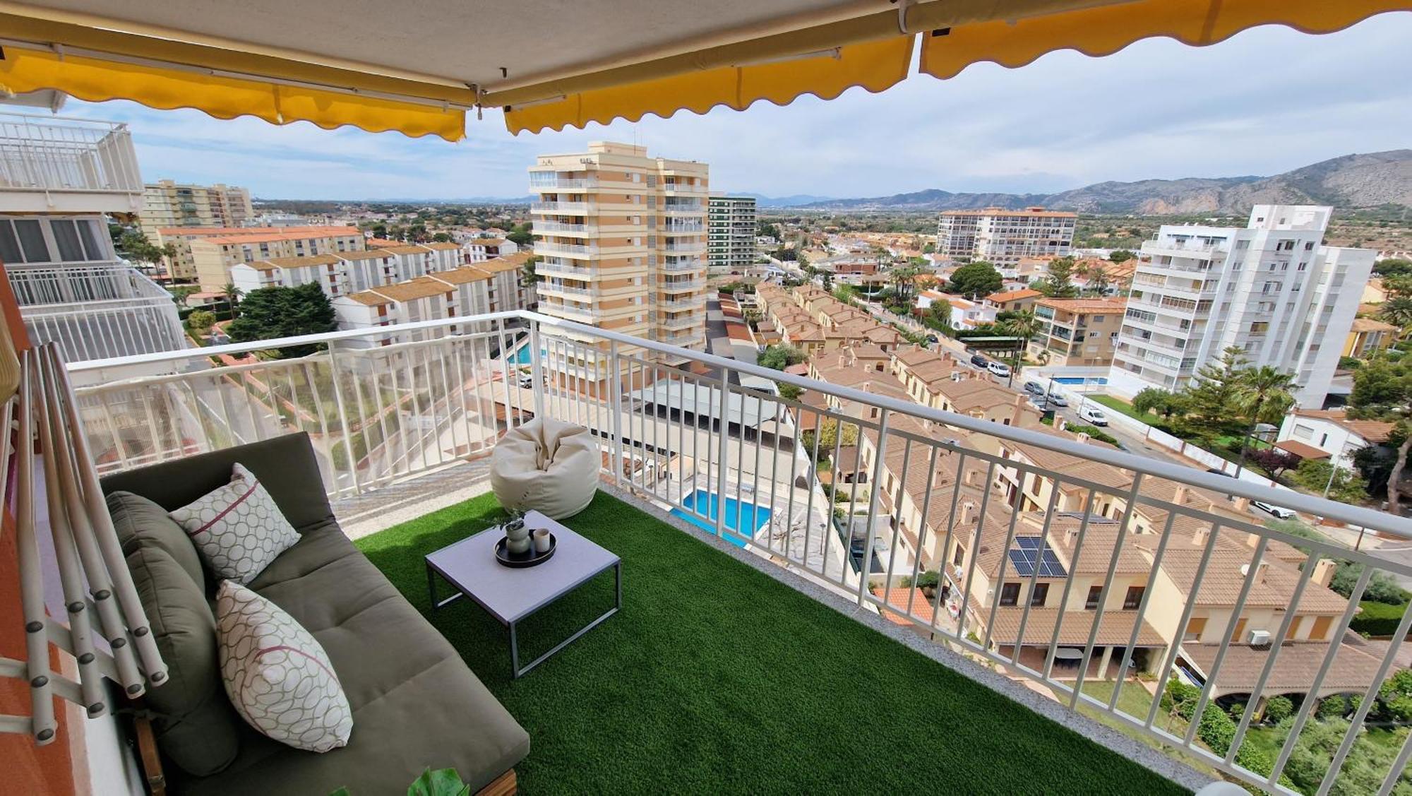 Incredible Seafront With Sunrise And Sunset Views Apartment Benicassim Exterior photo